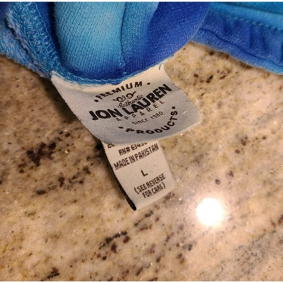 Roblox Blue Tie Dye Hoodie. Jon Lauren. Men's Size L. Front Pockets - Picture 3 of 12